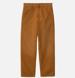 CARHARTT WIP Work Pants*Single Knee Deep H Brown