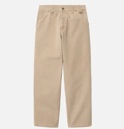 CARHARTT WIP Work Pants*Single Knee Dusty H Brown Fade