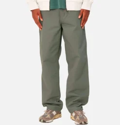 CARHARTT WIP Work Pants*Single Knee Pant Smoke Green
