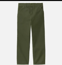 CARHARTT WIP Pantalons*Single Knee Pant Tarragon