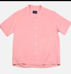 PORTUGUESE FLANNEL Chemises*Ss Shirt Dogtown Pink