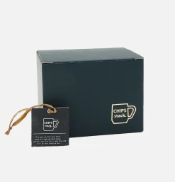 CHIPS JAPAN Maison*Stack Mug Splash Black White