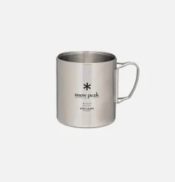 SNOW PEAK Outdoor*Stl Vacume Double Wall Mug 450