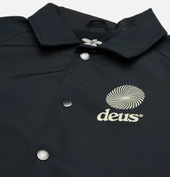 DEUS Vestes*Strata Coach Jacket Black