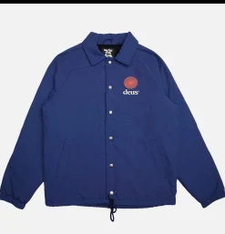DEUS Vestes*Strata Coach Jacket Blue