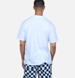 EDWIN T-shirts*Sunset On Mt Fuji Tee White