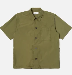 UNIVERSAL WORKS Chemises*Tech Overshirt Olive