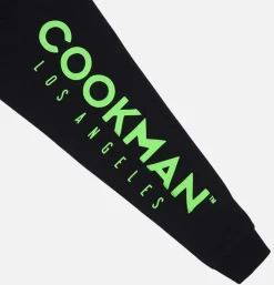 COOKMAN T-shirts*Tee Shirt Long Sleeve Pizza Noir