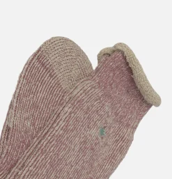 Homme ANONYMOUS ISM Chaussettes*Thick Pile Crew Socks Pink
