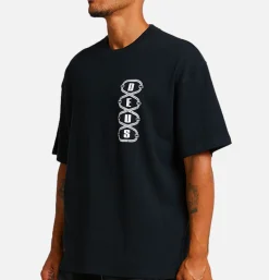 DEUS T-shirts*Thread Tee Black