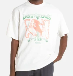 DEUS T-shirts*Time Worship Tee Vintage White