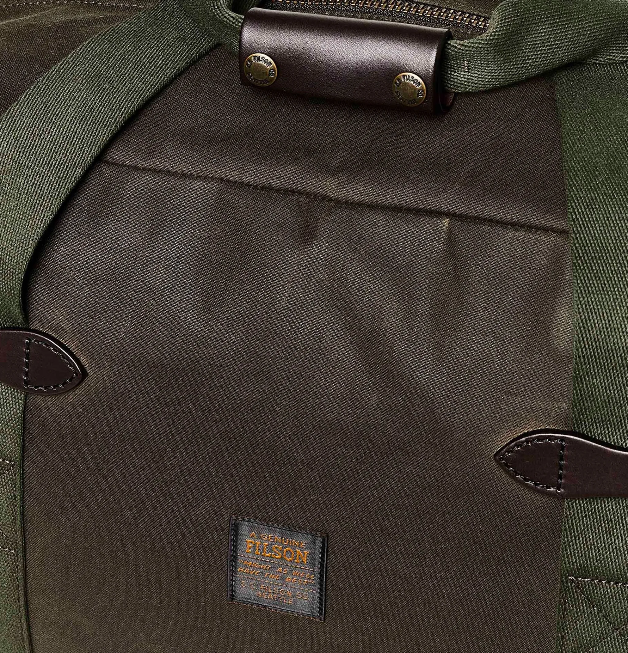 FILSON Sacs De Voyages*Tin Cloth Medium Duffle Bag Otter