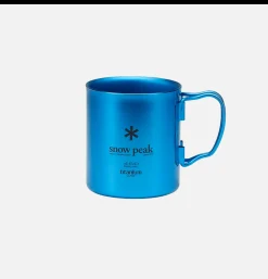 SNOW PEAK Outdoor|Maison*Titanium Single Cup 450 Blue