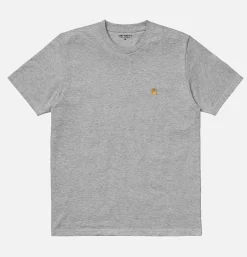 CARHARTT WIP T-shirts*T-shirt Chase Grey