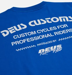 DEUS T-shirts*T-shirt Pro Classic Blue