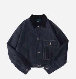 STANDARD TYPES Vestes*Type1 Corduroy Jacket Indigo