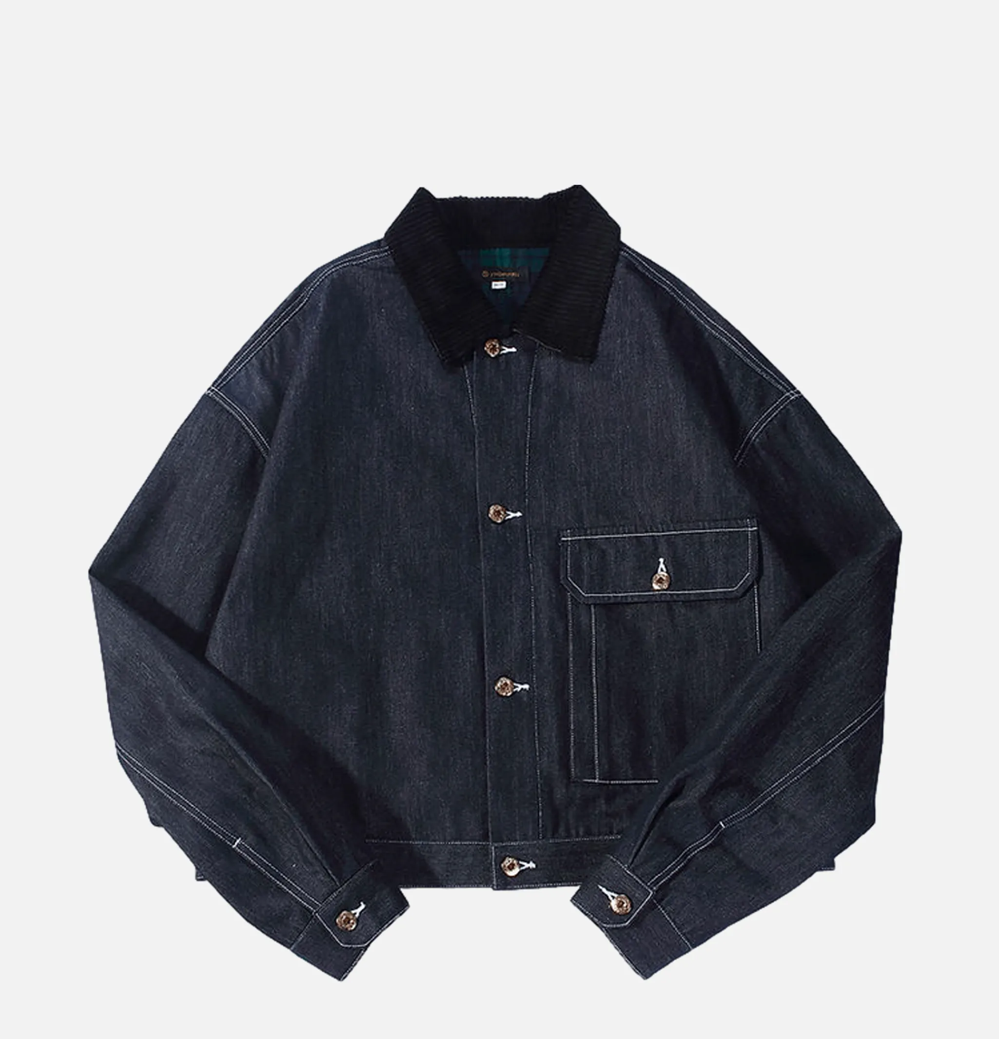 STANDARD TYPES Vestes*Type1 Corduroy Jacket Indigo