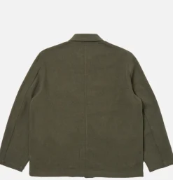 UNIVERSAL WORKS Vestes*Utility Jacket Wool Olive