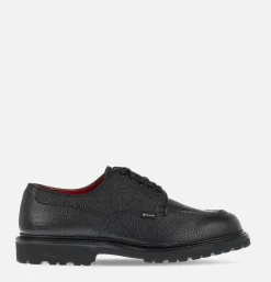 Homme REGAL SHOE & CO Chaussures*U-Tip Derby Gore-Tex Black