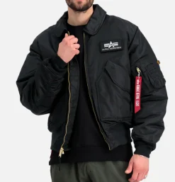 ALPHA INDUSTRIES Vestes*Veste Cwu 45 Noire