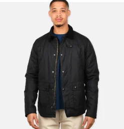 BARBOUR Blousons & Manteaux*Veste Reelin Wax Navy