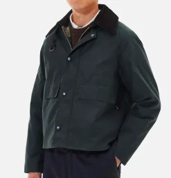 BARBOUR Blousons & Manteaux*Veste Spey Wax Jacket Sage