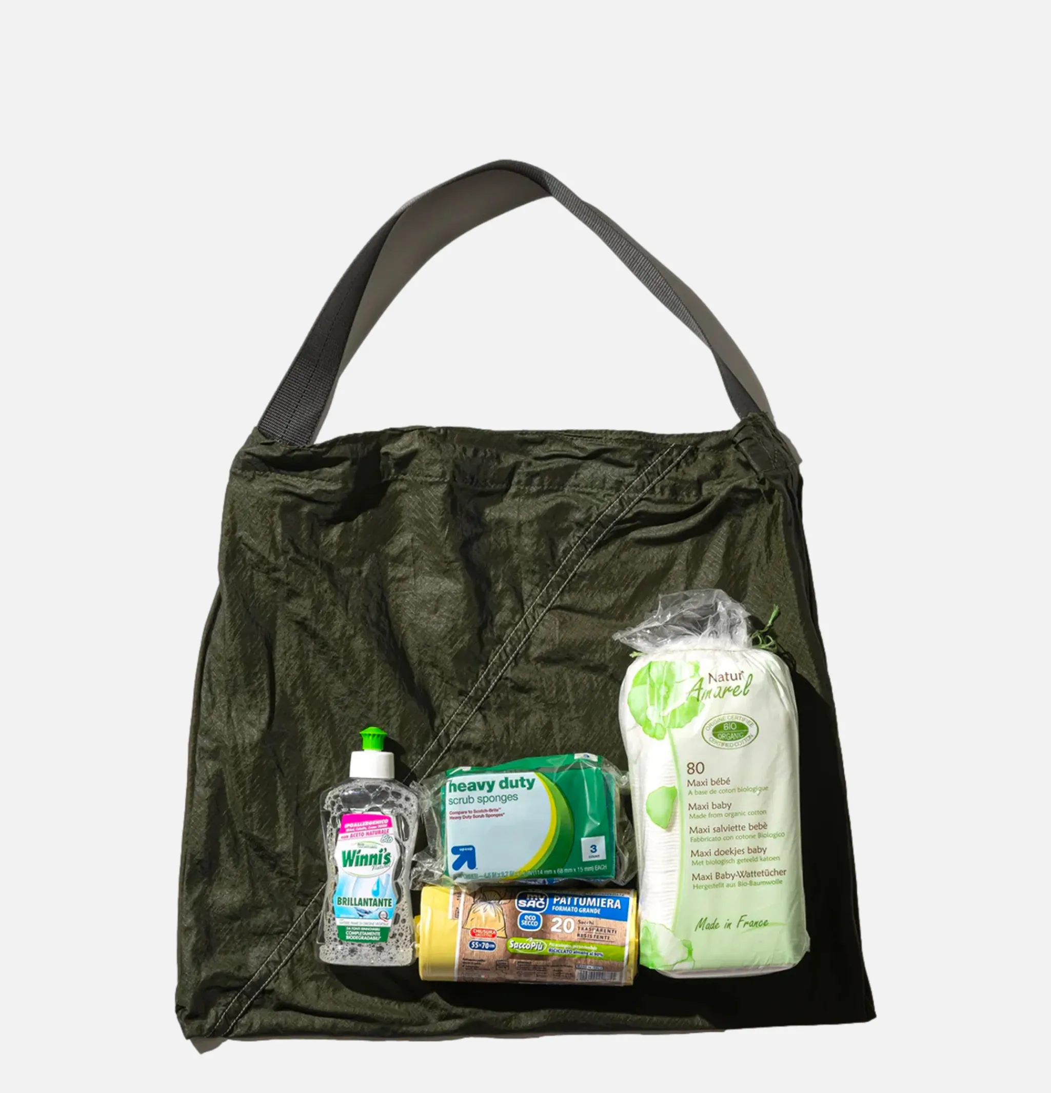 PUEBCO Tote-bags*Vintage Parachute Light Bag Olive