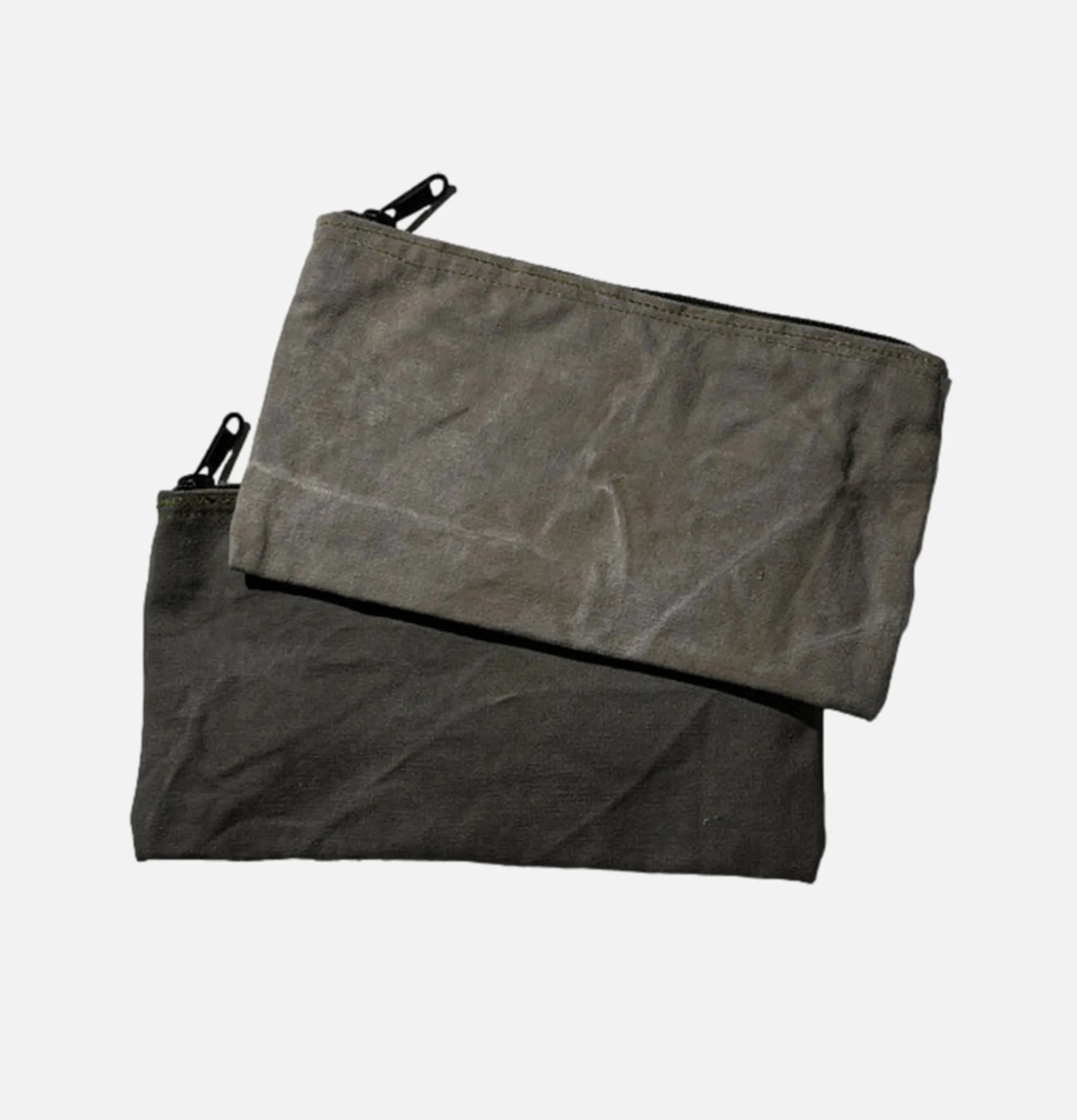 PUEBCO Petite Maroquinerie*Vintage Tent Pouch Neon Green