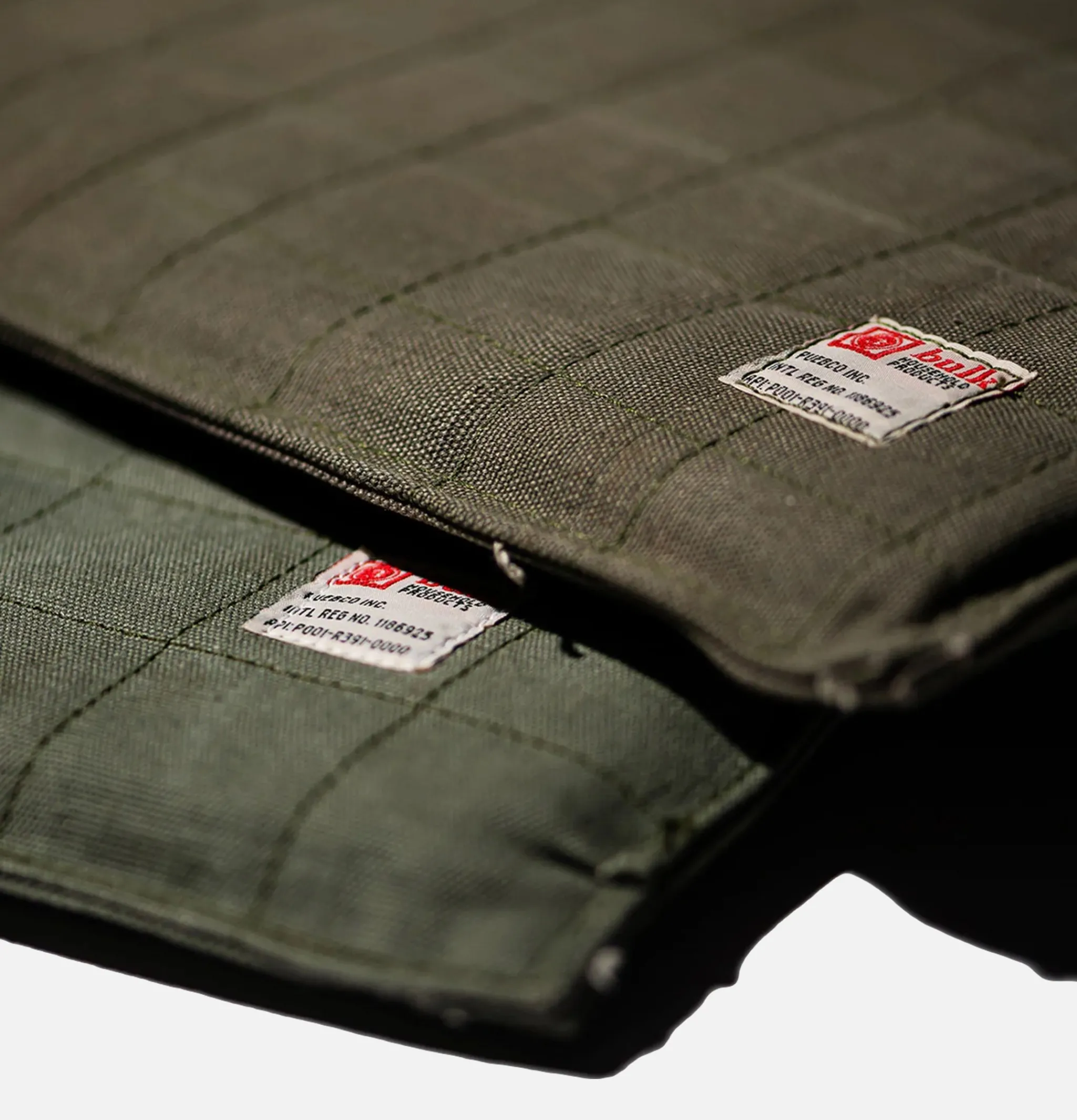 PUEBCO Maison*Vintage Tent Seat Cushion Vert