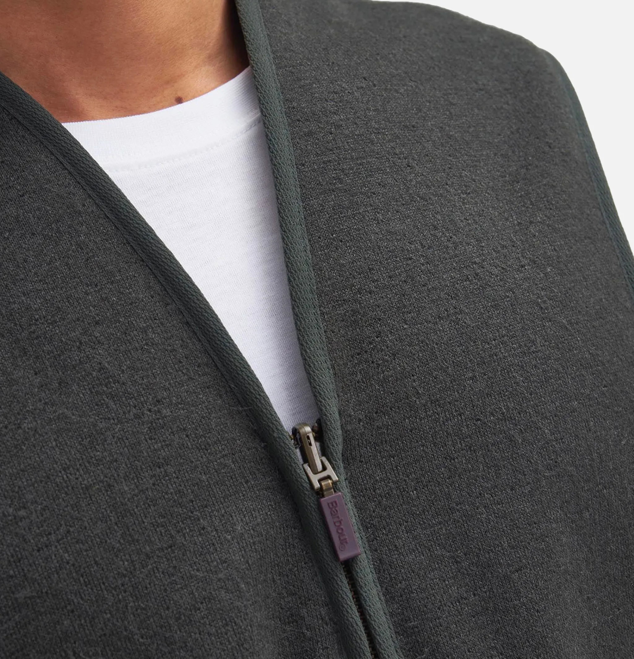 BARBOUR Vestes*Warm Pile Waiscoat Zip Sage