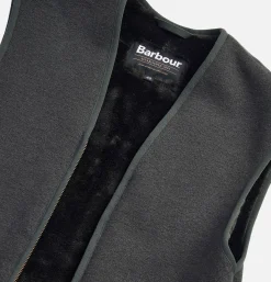 BARBOUR Vestes*Warm Pile Waiscoat Zip Sage