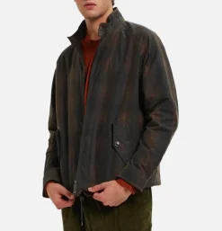 BARACUTA Vestes*Wax Pattern G4 Brown Check