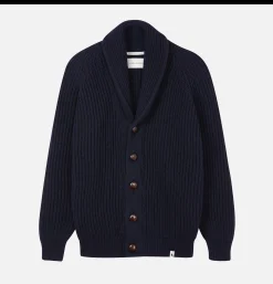 PEREGRINE Pulls & Cardigans*Wilkinson Cardigan Wool Navy
