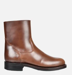 Homme UNMARKED Bottes*Zip Boots Full Brown