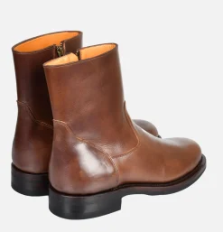 Homme UNMARKED Bottes*Zip Boots Full Brown